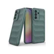 Jenerik Samsung Galaxy Uyumlu A26 Kılıf Optimum Silikon - Koyu Yeşil