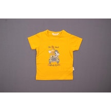 Mini Damla T-shirt Safari Sarı-9251