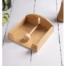 Ahşap Peçetelik Çok Renkli