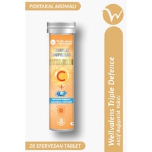 Triple Defense Efervesan Tablet 1000 Mg C Vitamini Çinko D3 Portakal Aromalı 20 Tablet