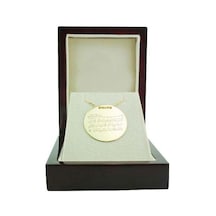 Bilezikhane Dua Plaka Kolye Felak 3,50 Gram 14 Ayar Altın