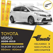 Toyota Uyumlu Verso Muz Silecek Takımı 2009-2013 İnwells