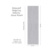 60x280 Duvar Paneli Doğal Taş Desen ,salon,duvar,traverten 640-1