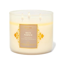 Bath & Body Works White Pumpkin Büyük Mum 411 G Çok Renkli