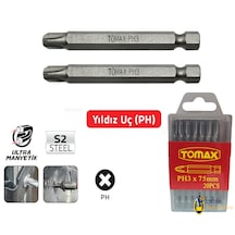 Tomax Ph3 X 75 Mm Bits Uç 20 Adet