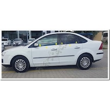 Woc Chrome Ford Focus Sedan Krom Cam Çıtası 1998-2005 4 Parça  Pas