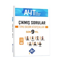 AYT Çıkmış Sorular Son 9 Yıl Tıpkı Basım Kitapçıkları KR Akademi Yayınları