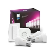 Huewca 9-75w Akıllı Başlangıç Seti 3'lü Kumandalı E27 Bluetooth Özellikli Sku: Smg8690010149367 Açık Kahverengi