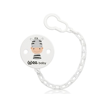 Wee Baby 901 Zincirli Emzik Askısı - Erkek 4 Adet