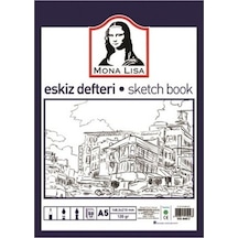 Mona Lısa Eskiz Defteri 50 Yaprak A5 120 Gr
