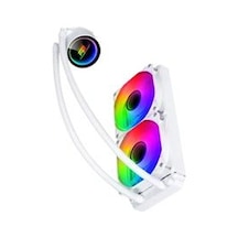 Powerboost Deep 240w Argb Fanlı 240mm Lga1700-am4-am5 Uyumlu Sıvı Soğutma Sistemi Beyaz
