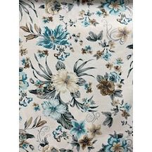 Enesar Home Çiçek Desenli Döşemelik Kumaş 12 Çiçekli Kumaş 100 x 140 cm