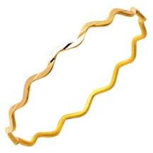 22 Ayar Zikzak Ajda Bilezik 9 Gr.