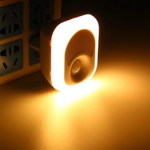 Alkese Hareket Sensörlü LED Işık Gece Lambası Kızılötesi Pır