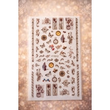 Urban Butterfly & Abstract Nail Art Sticker Series No:07