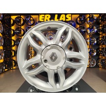 4  Adet Renault  6 15 4 100 Et37 601 Sılver Jant Revize Edilmiş Takım