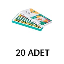 20 Adet 12 Renk Pastel Boya 12 Renk