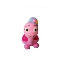 Amigurumi Organik Oyuncak Bebek Pembe Kaplumbağa