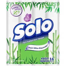 4 Adet Solo Kağıt Havlu 16 Lı Bambu