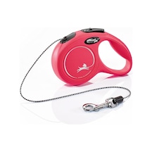 Flexi New Classic 3 Mt Şerit Tasma Xsmall Kırmızı