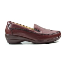 Dr. Comfort 3116 Hakiki Deri Bordo Ortopedik Kadın Anne Ayakkabı-38 Bordo