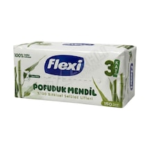 4 Adet Flexi Bambu Çok Amaçlı Mendil 150 Yaprak