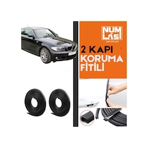 Bmw 1 Serisi E81 2007-2012 İki Kapı Koruma Fitili Siyah Renk Numlas-a Kalite-nm2785