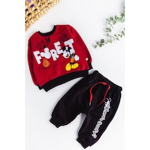 Babymod Fare Desenli İkili Erkek Bebek Takım 001