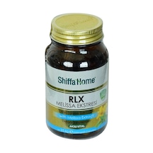 Shiffa Home Rlx Melissa Ekstresi Diyet Takviyesi 560 Mg X 60
