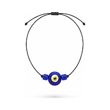 Handmade Bohem Tarz Mavi Göz Nazar Kolye