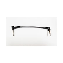 Alg042 Gitar Pedalı Için Patch Kablo 15cm. Siyah Standart