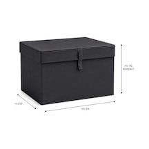 Mini Boy 40x30x26 Cm Organizer Saklama Kutusu İle Düzenli Alan Yaratın Açık Bej