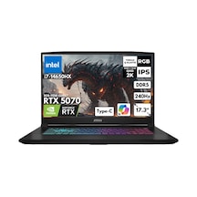 MSI Katana 17 HX B14WGK-046XTRHMF69 i7-14650HX 48 GB 2 TB SSD RTX5070 17.3" W10H Dizüstü Bilgisayar