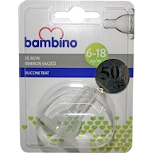 Bambino T151 Silikon Biberon Emziği No:2