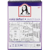 Mona Lisa Profesyonel Eskiz Defteri A4 Ebat 120 G 50 Sayfa