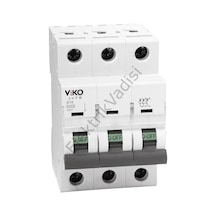Viko 3X32 Amper 3Ka K Otomat C Tipi Sigorta 3Vtb-3C32