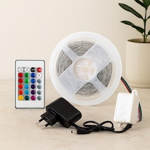 4.5 M Rgb Led Şerit 54 Led/m Kumandalı Adaptörlü