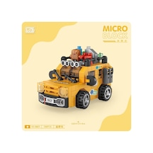 Lz8621 Loz Araba Blok Seti Mini Poşet -vagon Life Çok Renkli