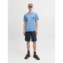 Jack&jones Jpstjaıden Hybrid Bondi Jog Erkek Şort 12292332 Lacivert