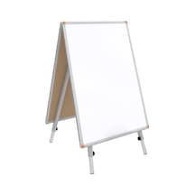 Çift Taraflı Teleskopik 50x70cm Beyaz Beyaz