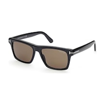 Tom Ford Ft 0906 01h 56 Polarize Erkek Kare Kahverengi Güneş Gözlüğü