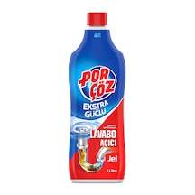 3 Adet Porçöz Lavabo Açıcı Jel 1 L