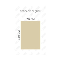 10 Adet Kadife Seccade Eflatun 70cmx110cm 400gr Hac Ve Umre Çok Renkli