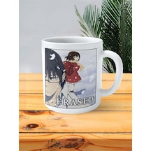 Erased Baskılı Kupa Bardak Kişiye Özel Model 2 Çok Renkli