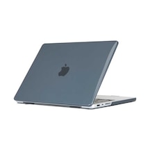 Apple Uyumlu MacBook 14.2' 2021 A2242 Sert Koruma Kapağı Mat Hava Kanallı Msof