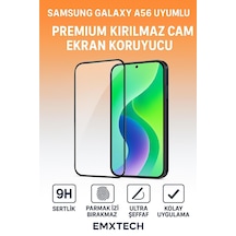Samsung Uyumlu A56 Premıum Kırılmaz Cam Ekran Koruyucu