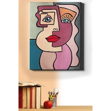 Webstyle Sayılarla Boyama Seti Kasnaklı Soyut Bakış 60 X 75 Cm