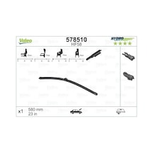 Valeo 578510 Silecek Supurgesi Tek 50516542