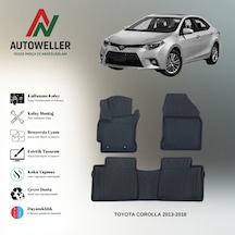 Toyota Corolla 2013-2018 Uyumlu Havuzlu Oto Paspas