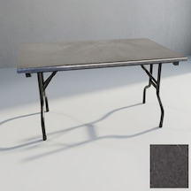 Banket Katlanır Masa Werzalit, Allzalit. Vermodin Tabla 80x140 - Grey Marble Çok Renkli
